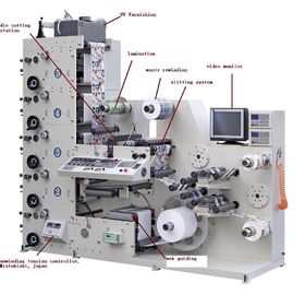 RY سلسلة التلقائي ذاتية اللصق ملصقا فلكسوغرافي تسمية آلة الطباعة المزود