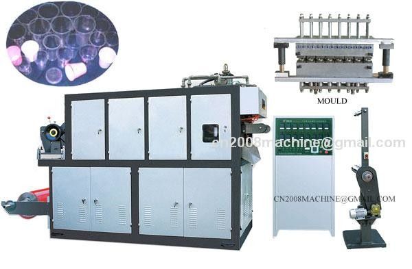 آلة التشكيل الحراري متعددة الوظائف CK660 (ماكينة صنع الأكواب البلاستيكية) المزود